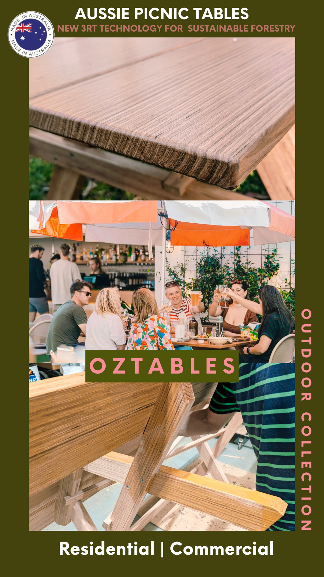 WHY CHOOSE AUSTRALIAN MADE PICNIC TABLES?