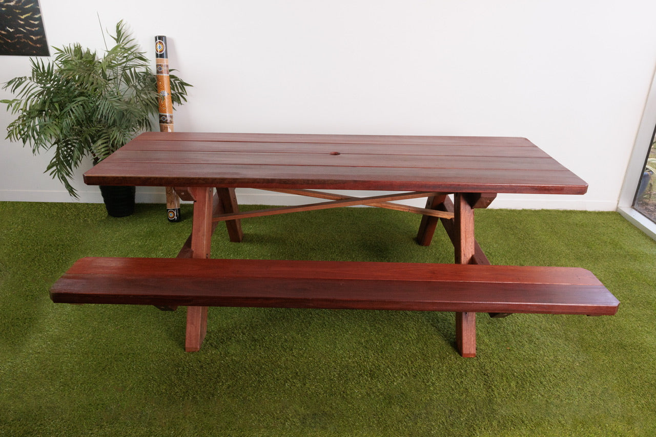 Premium Hardwood Outdoor Picnic Table