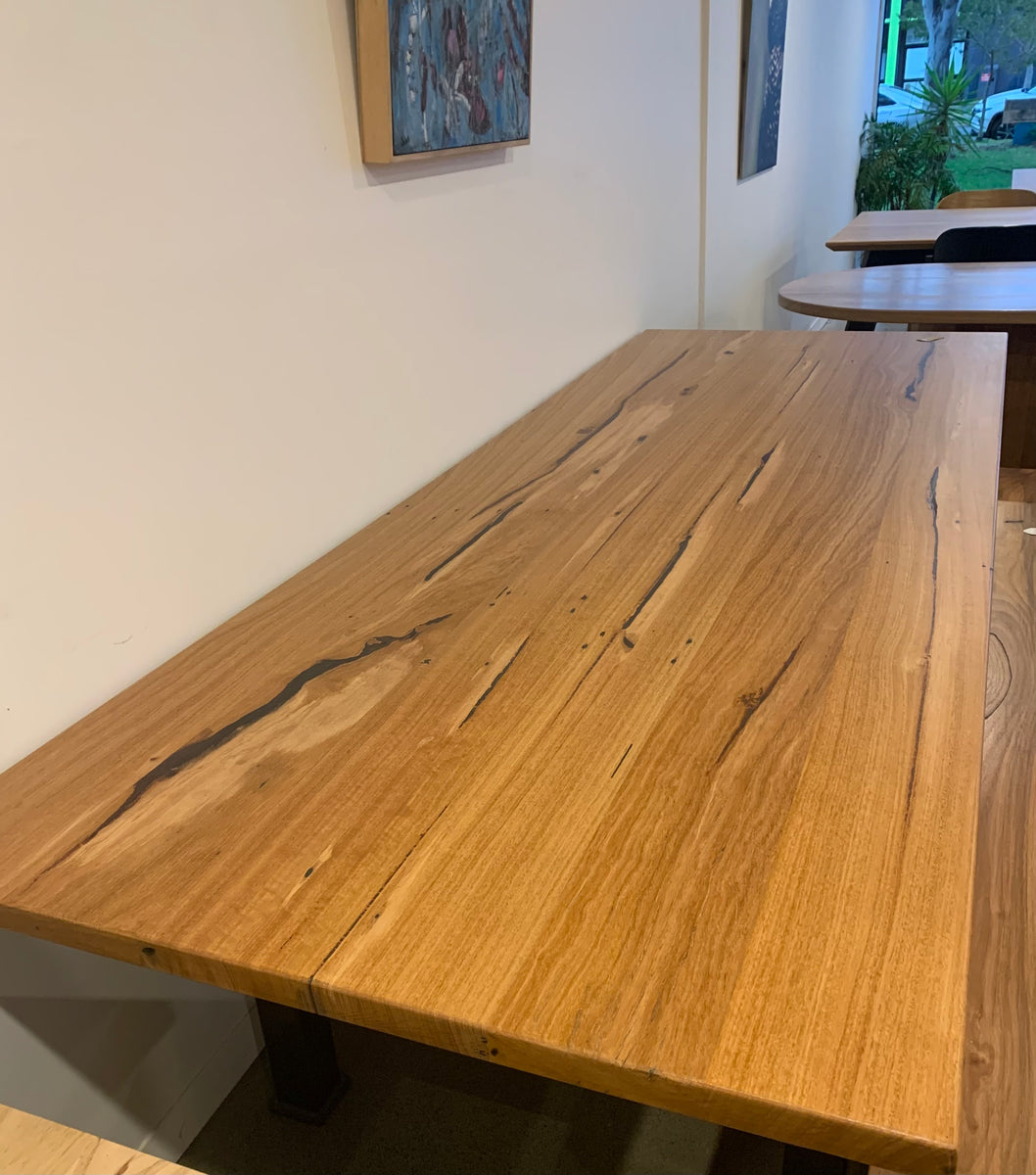 STUNNER RECLAIMED TIMBER DINING TABLE 1012 SEATER 🏷️ SAVE 1000 OZTABLES
