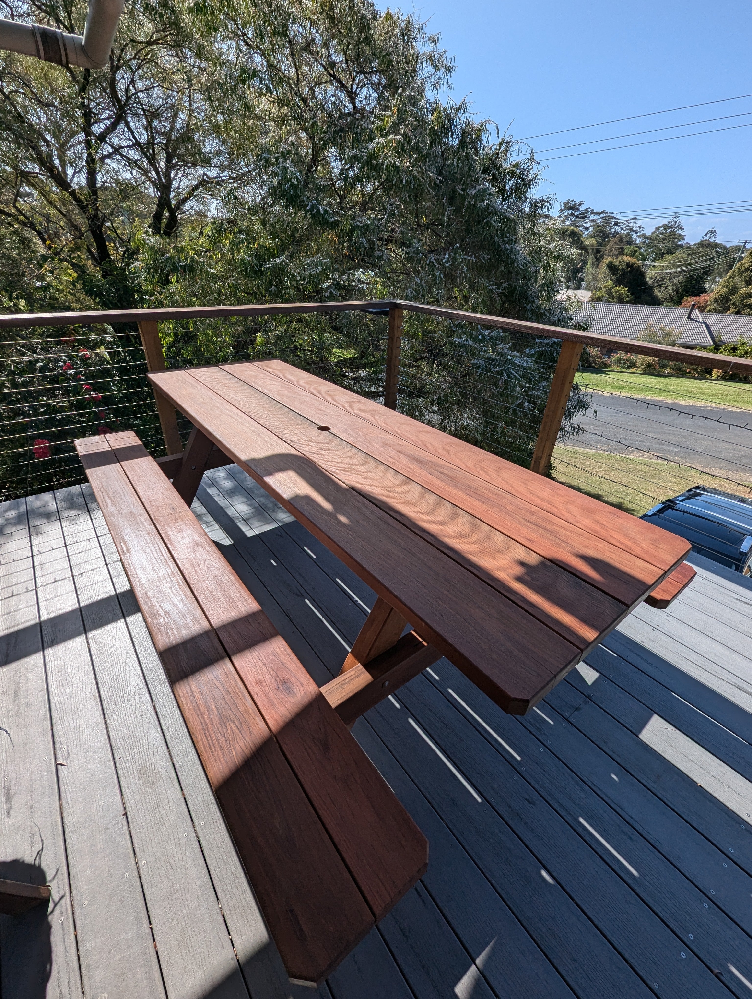 Premium Hardwood Outdoor Picnic Table