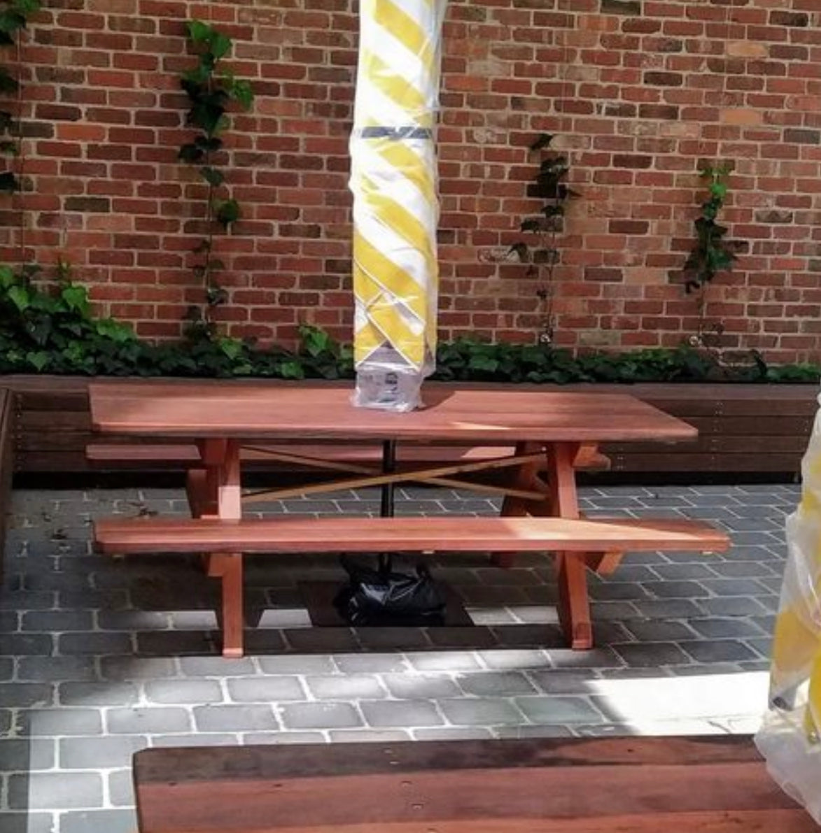 Premium Hardwood Outdoor Picnic Table