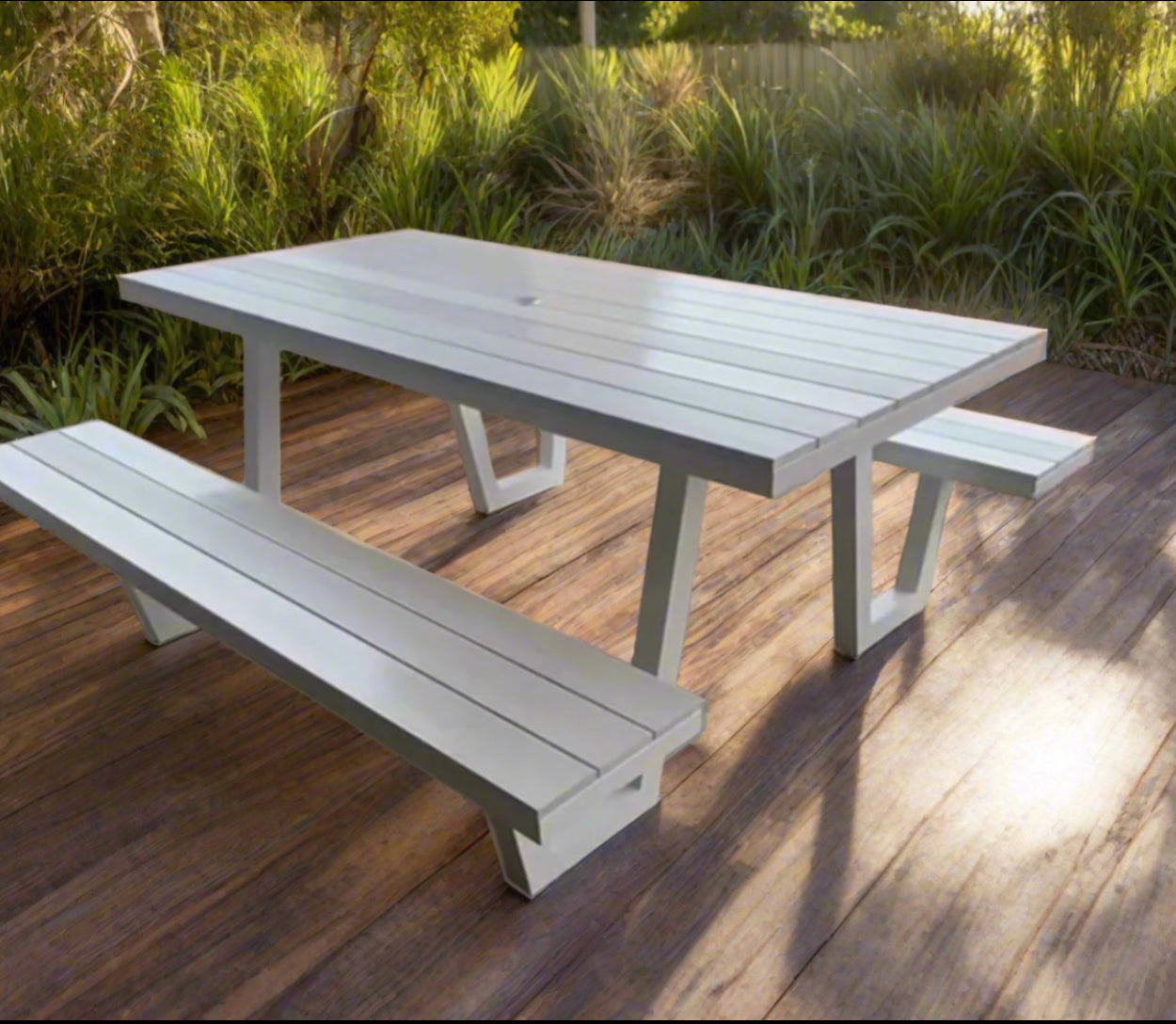 NEW! ALL WEATHER OUTDOOR PICNIC TABLE