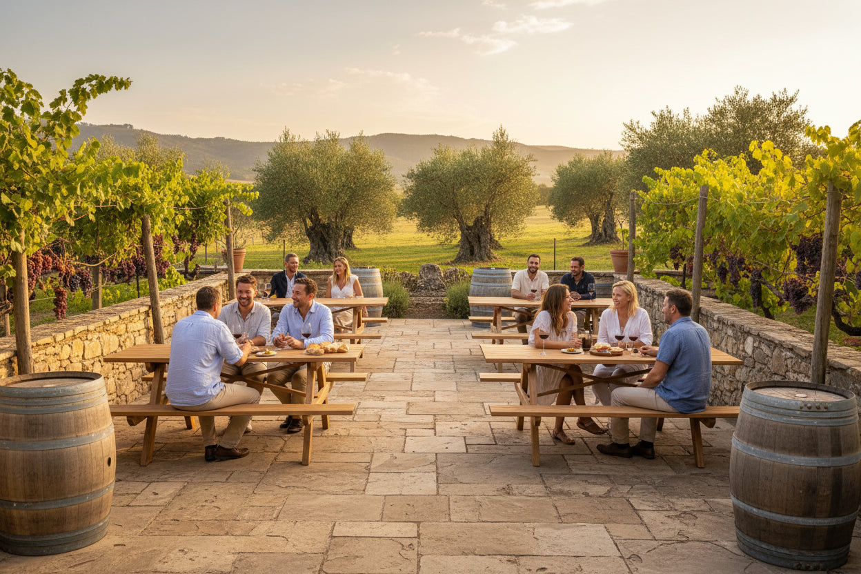 Outdoor Picnic Table | Sustainable Hardwood!