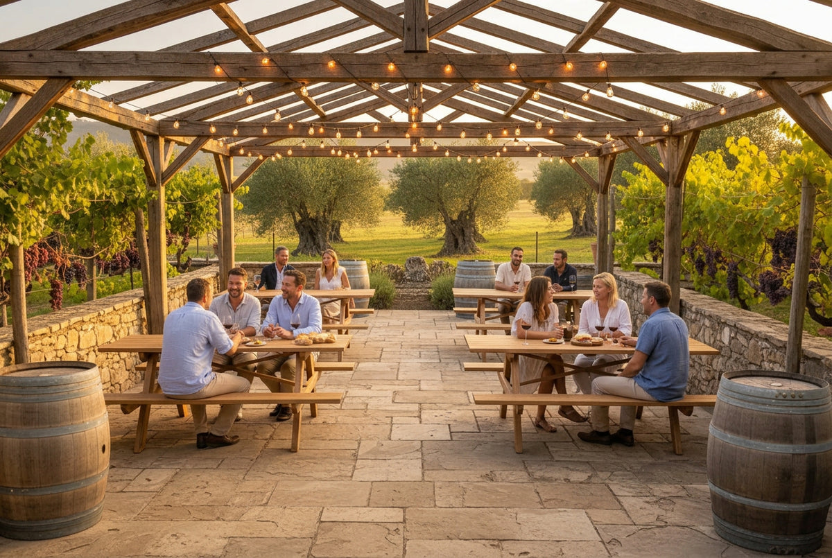 Alfresco Picnic Table | Sustainable Hardwood!