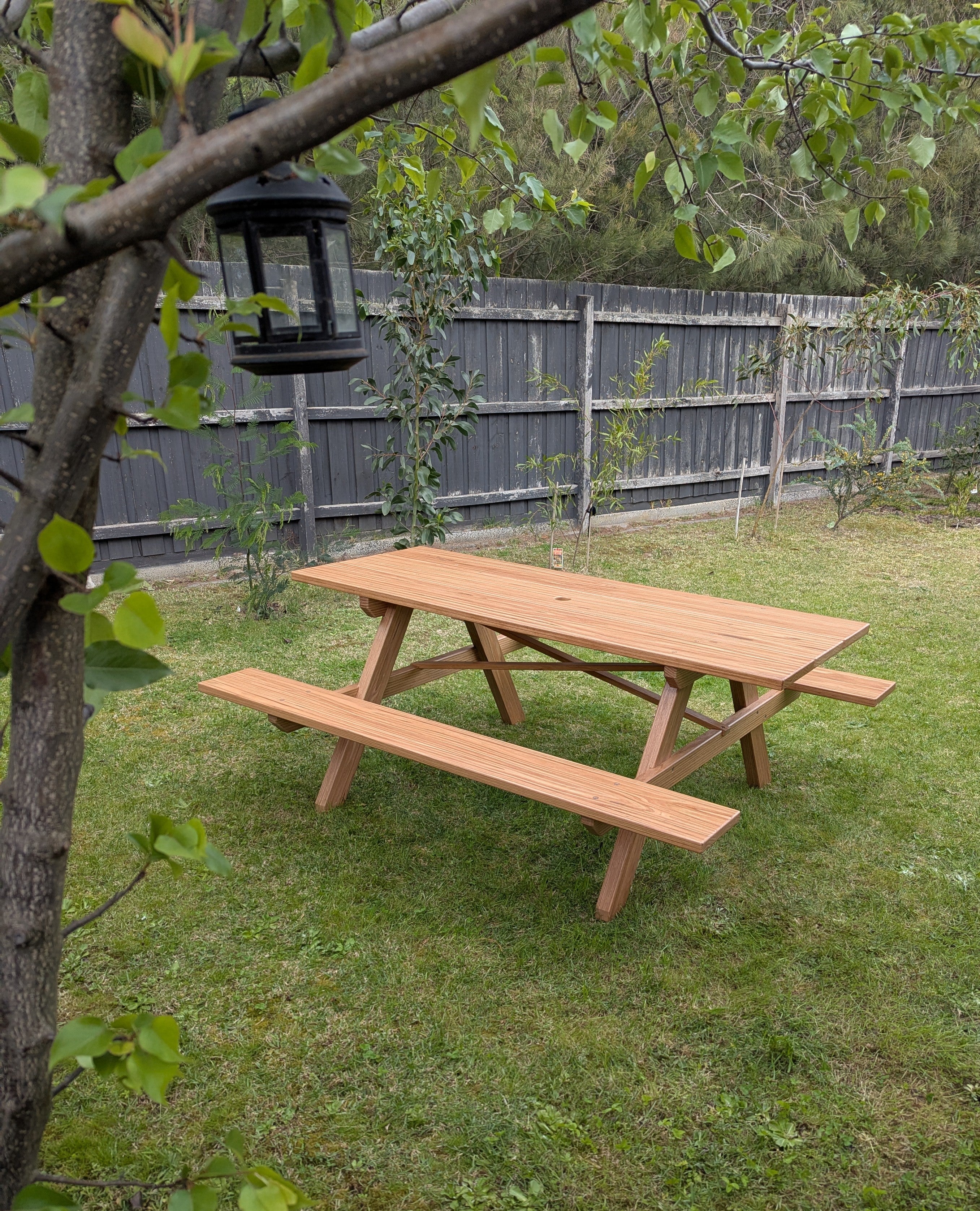 Crafted Wooden Outdoor Picnic Table | Sustainable Hardwood NEW!