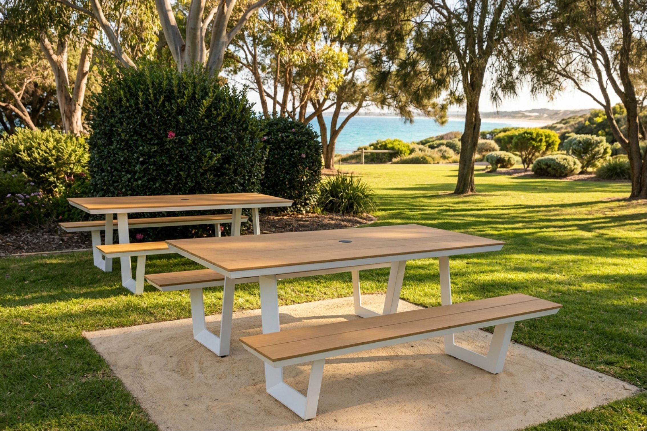 All Weather Outdoor Picnic Table - $999 with code