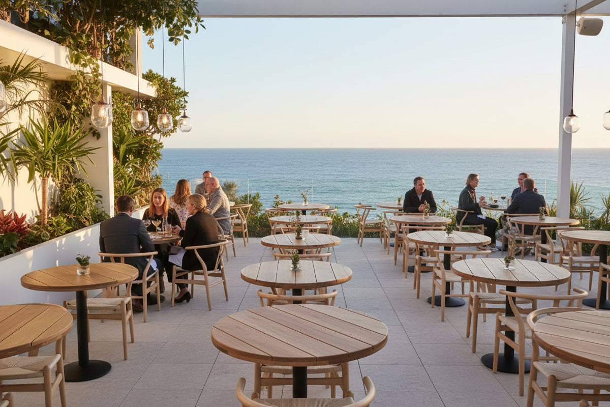 Spotted Gum Indoor & Alfresco Tables