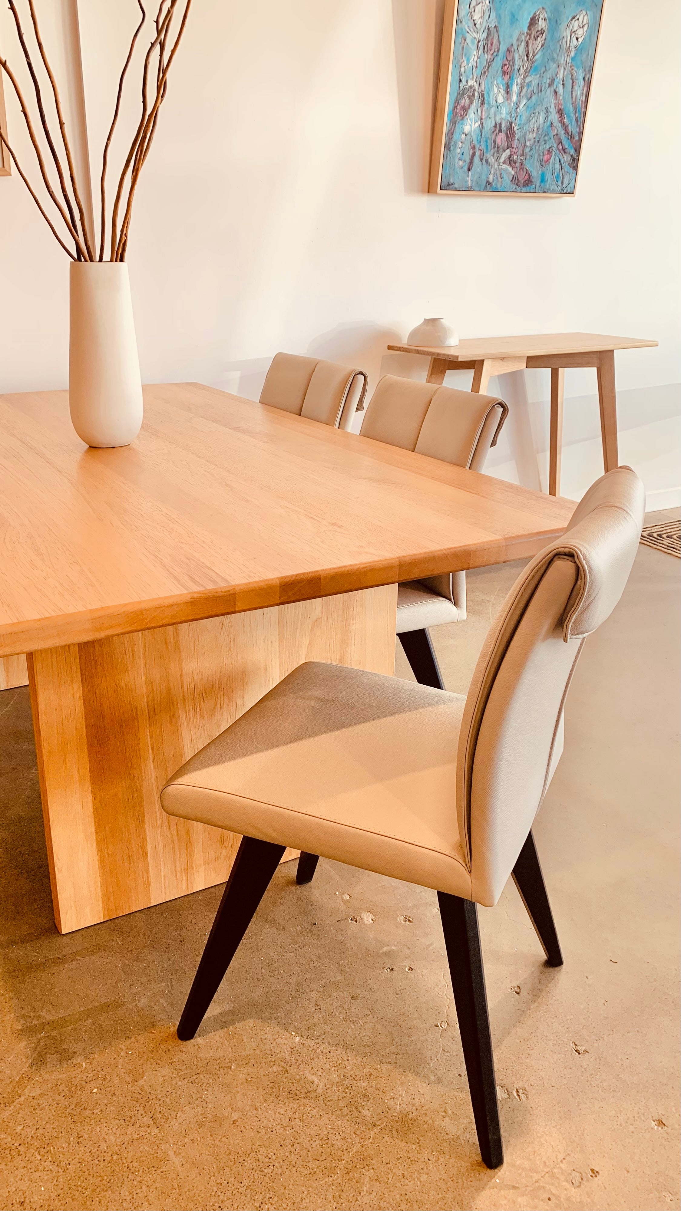 Leather Dining Chair - Mr Hendricks