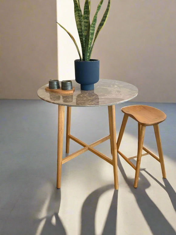 Marble Bar Table - Round 4 Seater