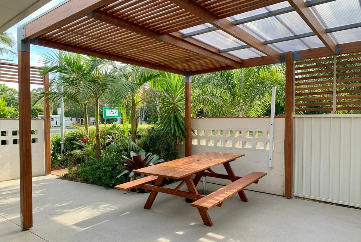 Alfresco Picnic Table | Sustainable Hardwood!
