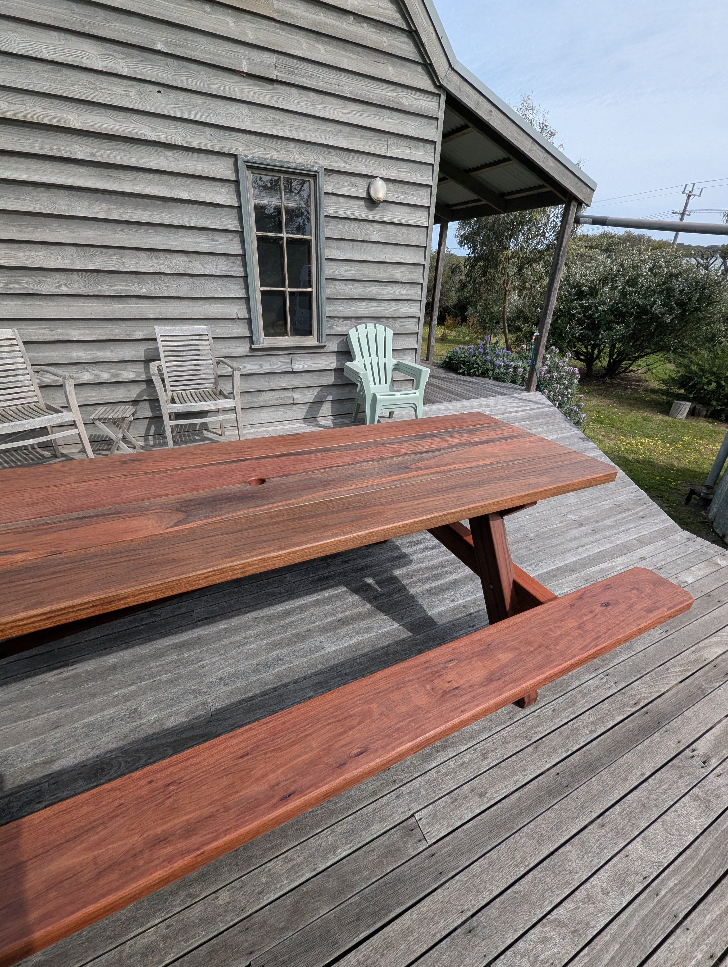 Premium Hardwood Outdoor Picnic Table