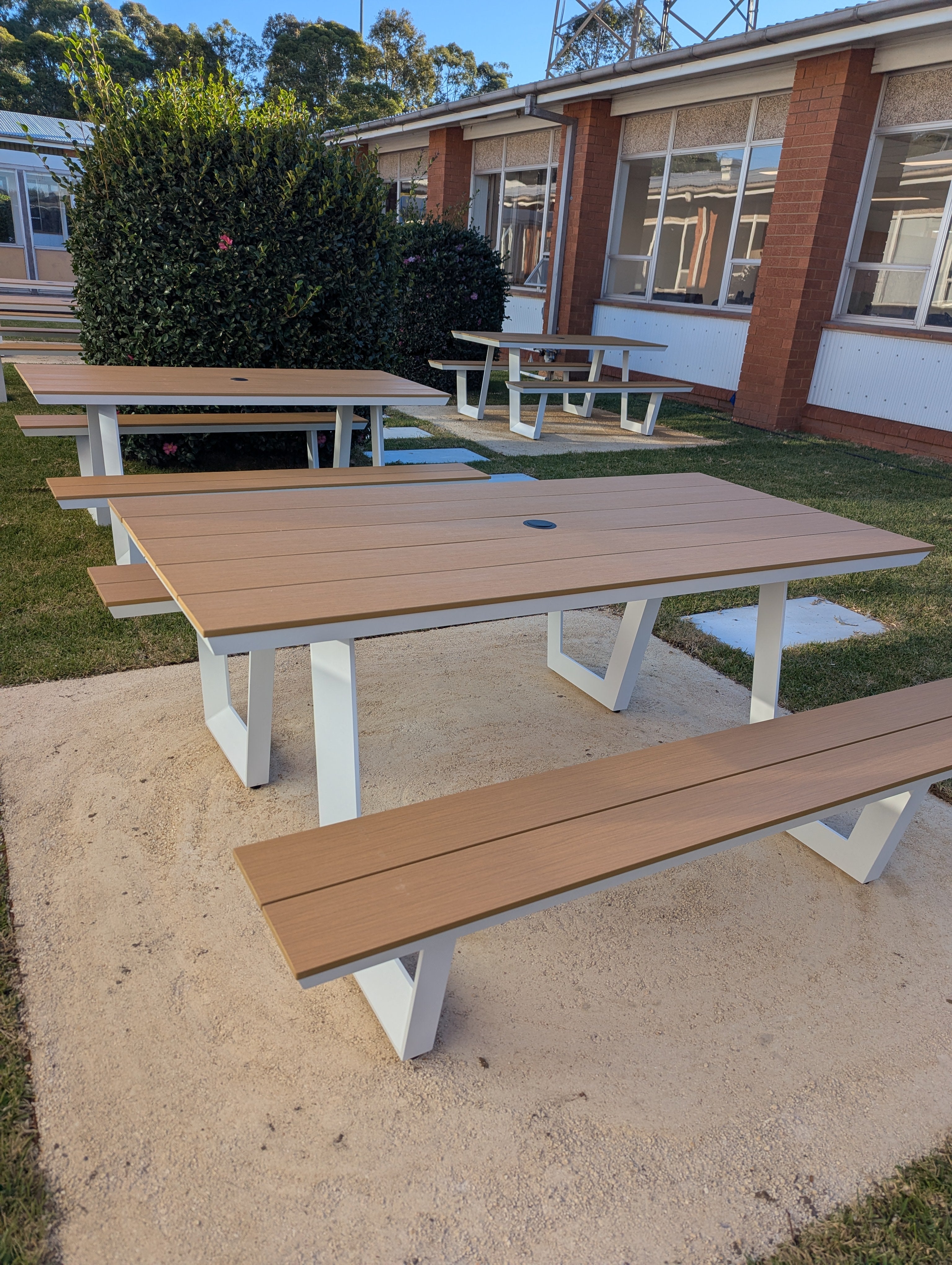 All Weather Outdoor Picnic Table - $999 with code