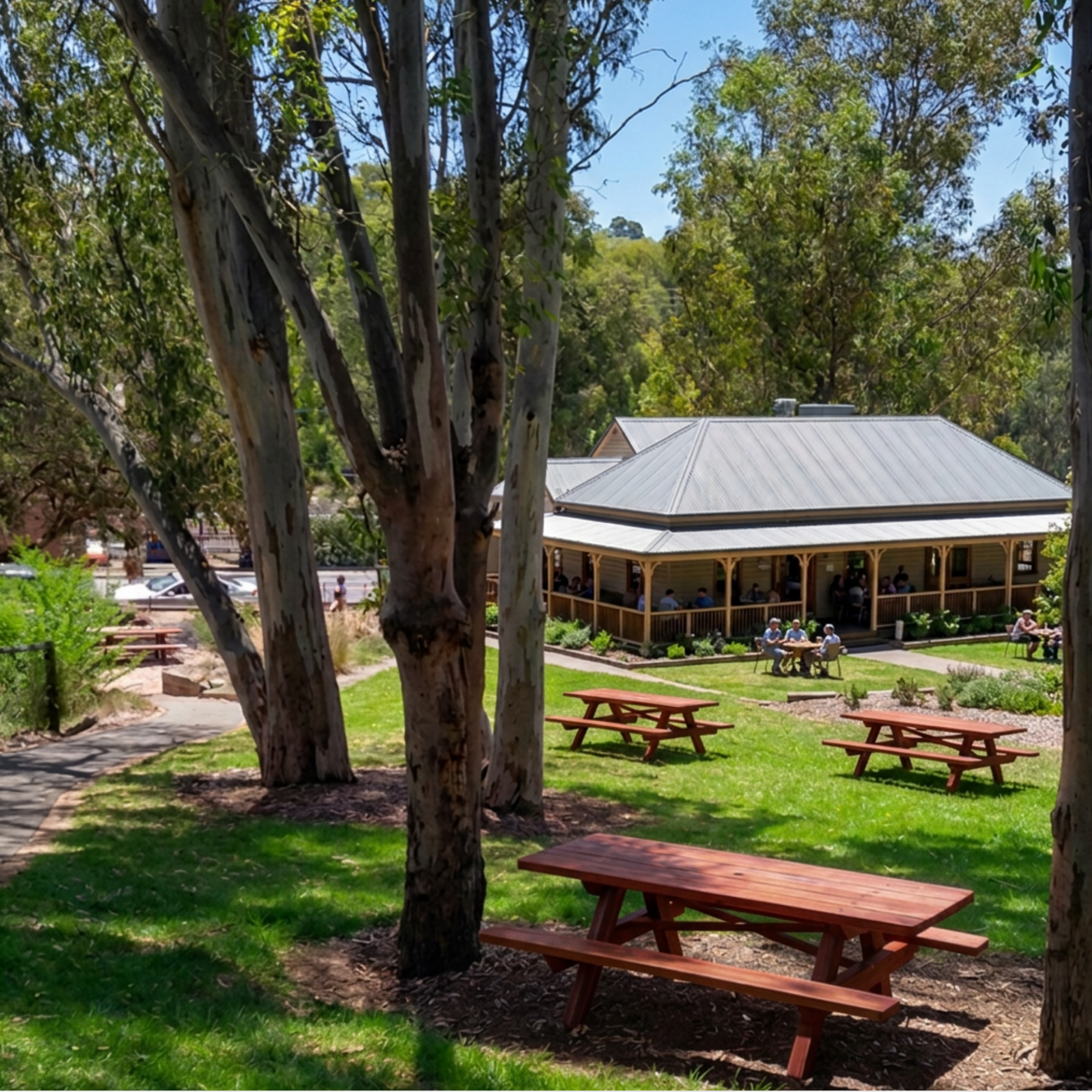 Premium Hardwood Outdoor Picnic Table