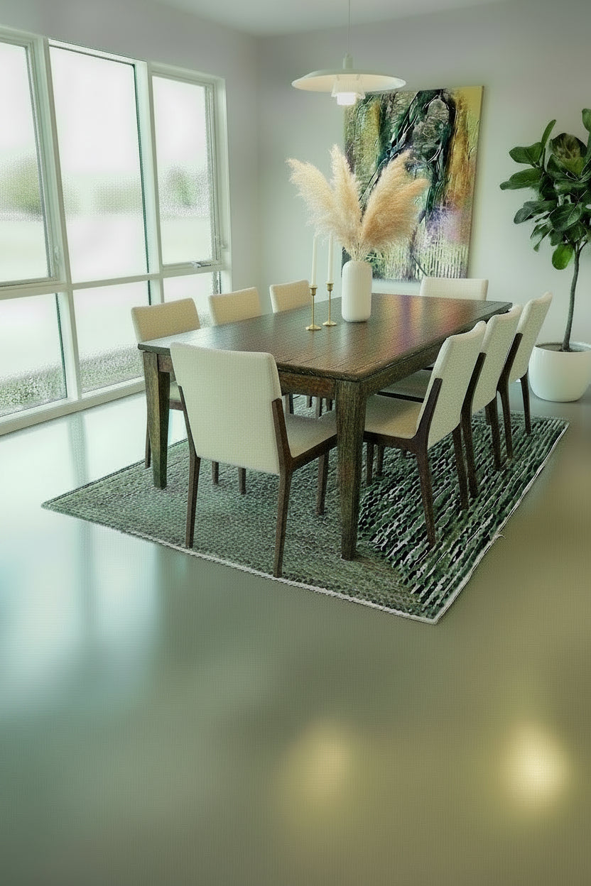 DINING TABLE - WALNUT 8 Seater